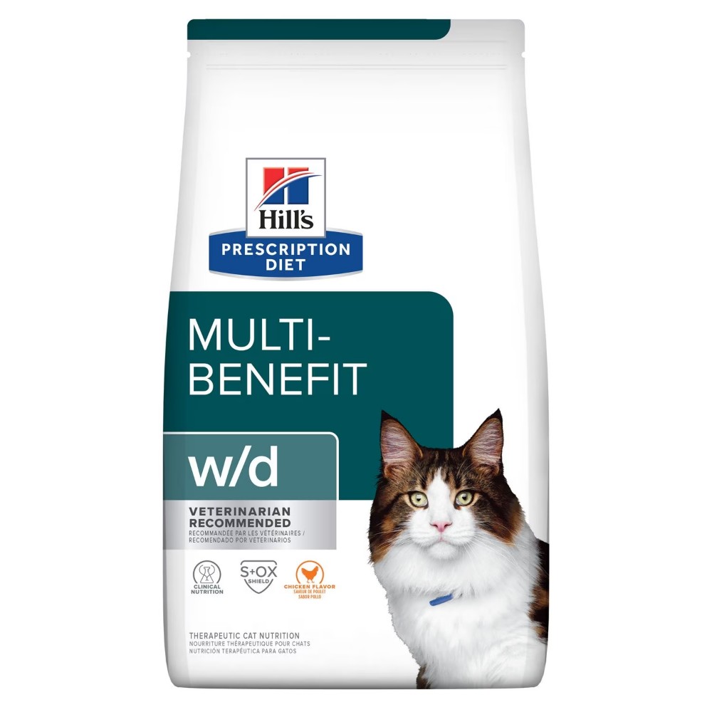 Hill's Cat w/d Multi-Benefit 貓用低脂體重控制處方1.5kg (患有糖尿病 